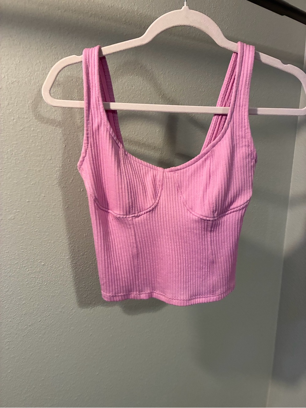 Antistar Ribbed Crop Tank Top Size XS